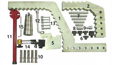 Стенд для правки колесных дисков Siver RR ALU 24